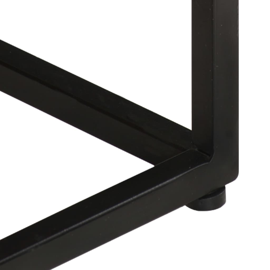 TV-Schrank 110x30x45 cm Raues Mangoholz