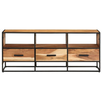 Thumbnail for TV-Schrank 110x30x45 cm Massivholz Akazie