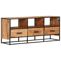 Thumbnail for TV-Schrank 110x30x45 cm Massivholz Akazie