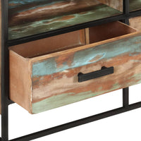 Thumbnail for TV-Schrank 110x30x45 cm Altholz Massiv