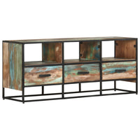 Thumbnail for TV-Schrank 110x30x45 cm Altholz Massiv