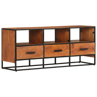Thumbnail for TV-Schrank 110x30x45 cm Massivholz Akazie