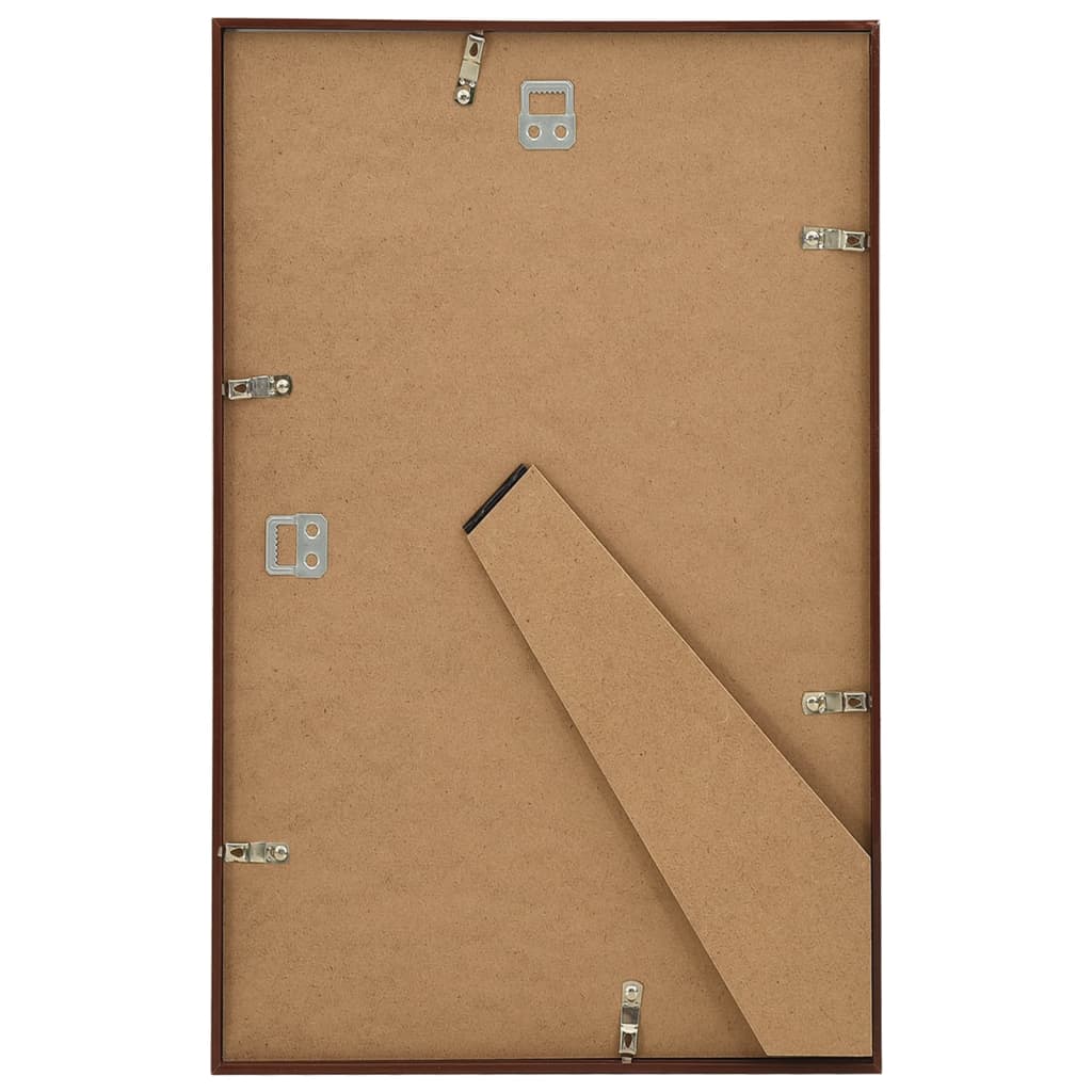 Bilderrahmen Collage 3 Stk. für Wand Tisch Bronze 10x15 cm MDF