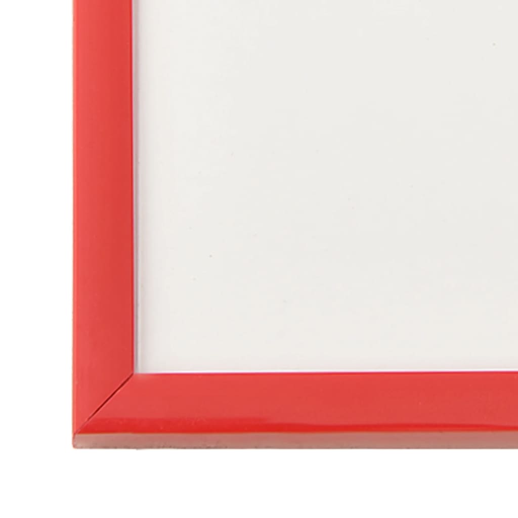 Bilderrahmen Collage 3 Stk. für Wand Tisch Rot 50x60 cm MDF