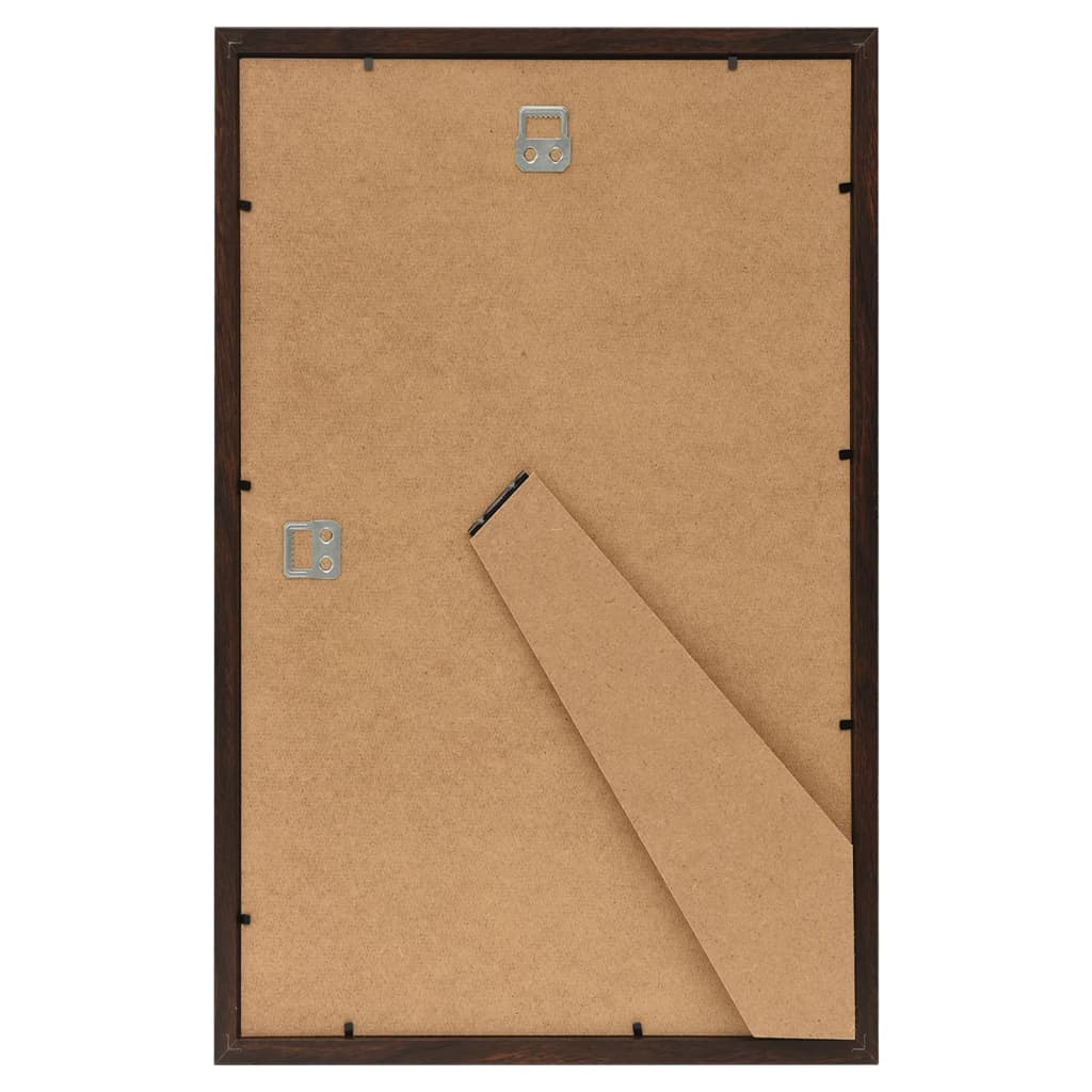 Bilderrahmen Collage 3 Stk. für Wand Tisch Schwarz 10x15 cm MDF