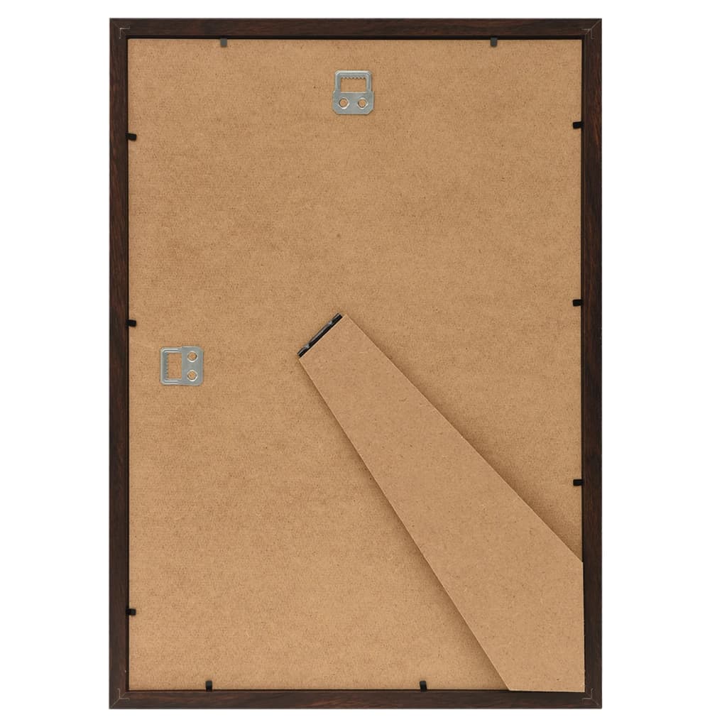 Bilderrahmen Collage 3 Stk. für Wand Tisch Schwarz 18x24cm MDF