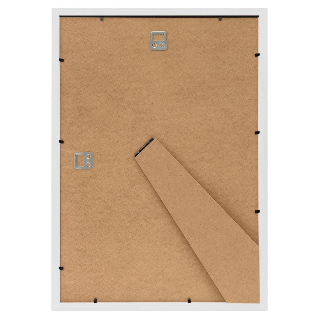 Bilderrahmen Collage 3 Stk. für Wand Tisch Weiß 15x21 cm MDF