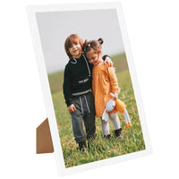 Thumbnail for Bilderrahmen Collage 5 Stk. für Wand Tisch Weiß 50x70 cm MDF