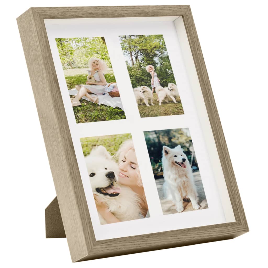 3D-Box-Bilderrahmen 5 Stk. 28x35cm für 4x(10x15cm) Bild