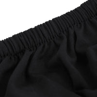 Thumbnail for Stretch-Sofahusse Schwarz Polyester-Jersey
