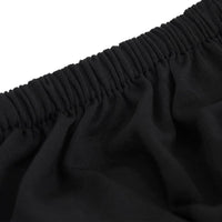 Thumbnail for Stretch Sofahusse 4-Sitzer Schwarz Polyester-Jersey