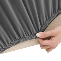 Thumbnail for Stretch-Sofahusse Anthrazit Polyester-Jersey