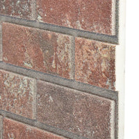 Thumbnail for 3D-Wandpaneele 10 Stk. Dunkelbraun & Grau Backstein-Optik EPS