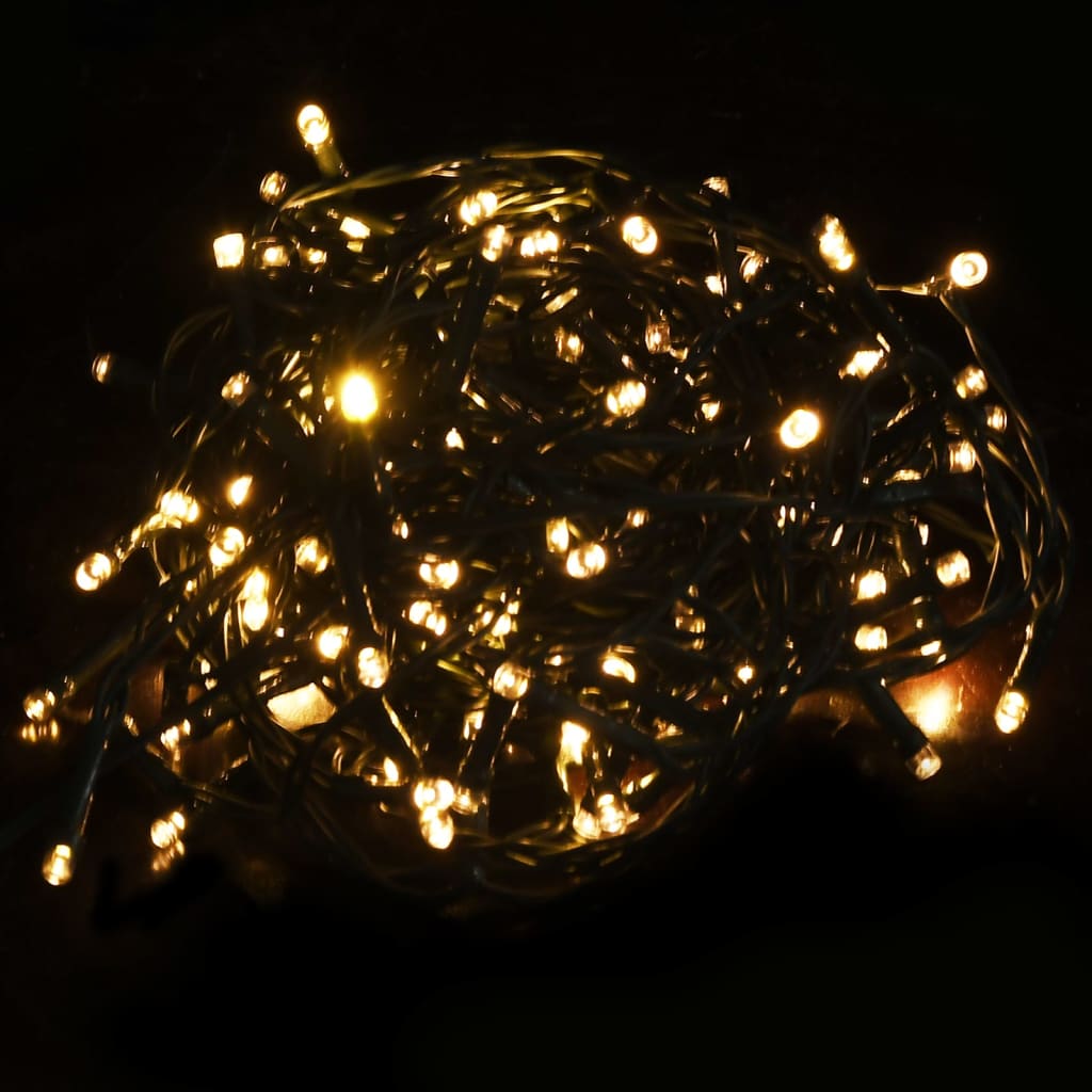 Künstlicher Halb-Weihnachtsbaum mit LED & Ständer Grün 210 cm PVC