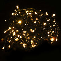Thumbnail for Künstlicher Halb-Weihnachtsbaum mit LED & Ständer Grün 210 cm PVC