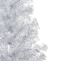 Thumbnail for Künstlicher Weihnachtsbaum mit LEDs & Kugeln Silbern 180cm PET