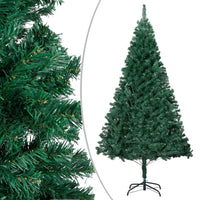 Thumbnail for Künstlicher Weihnachtsbaum mit LEDs & Kugeln Grün 120 cm PVC