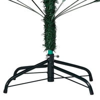Thumbnail for Künstlicher Weihnachtsbaum mit LEDs & Kugeln Grün 120 cm PVC