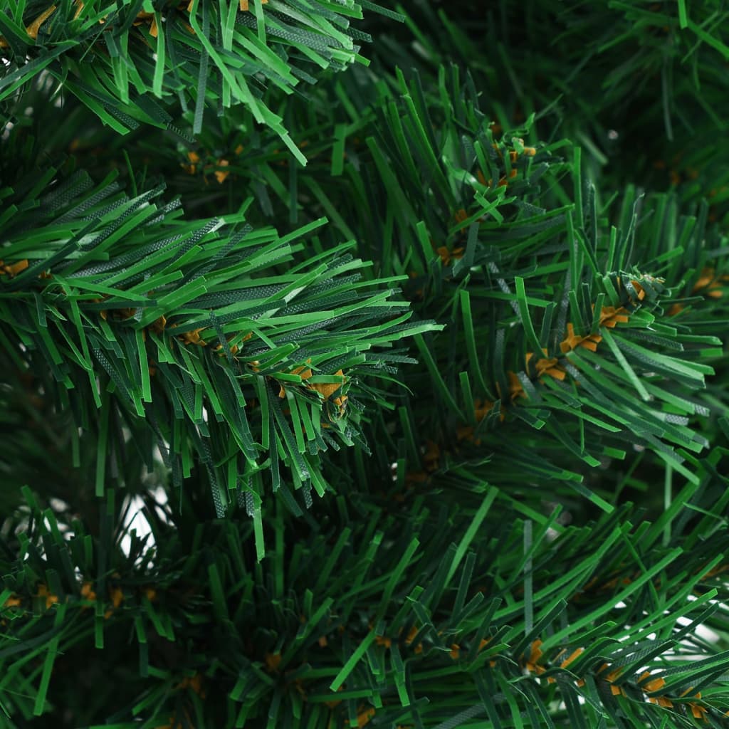 Künstlicher Weihnachtsbaum mit LEDs & Kugeln 180 cm 564 Zweige