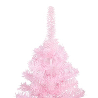 Thumbnail for Künstlicher Weihnachtsbaum mit LEDs & Kugeln Rosa 240cm PVC