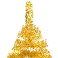 Thumbnail for Künstlicher Weihnachtsbaum mit LEDs & Kugeln Golden 240cm PET