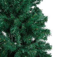 Thumbnail for Künstlicher Weihnachtsbaum mit LEDs & Kugeln Grün 150 cm PVC