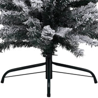 Thumbnail for Künstlicher Weihnachtsbaum Schlank mit LEDs & Kugeln Grün 150cm
