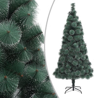 Thumbnail for Künstlicher Weihnachtsbaum LEDs & Kugeln Grün 120 cm PVC & PE