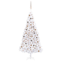 Thumbnail for Künstlicher Weihnachtsbaum mit LEDs & Kugeln 300 cm Weiß