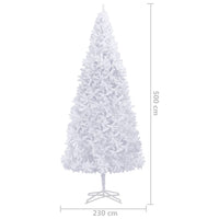 Thumbnail for Künstlicher Weihnachtsbaum mit LEDs & Kugeln 500 cm Weiß