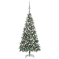 Thumbnail for Künstlicher Weihnachtsbaum mit LEDs, Kugeln & Zapfen 210 cm