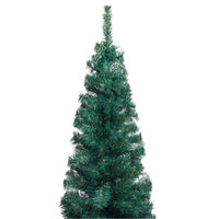 Thumbnail for Künstlicher Weihnachtsbaum Schlank mit LEDs & Kugeln Grün 180cm