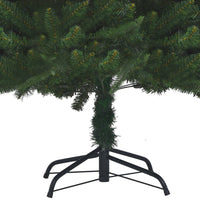 Thumbnail for Künstlicher Weihnachtsbaum LEDs & Kugeln Grün 180 cm PVC & PE