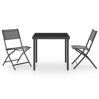 Thumbnail for 3-tlg. Garten-Essgruppe Stahl