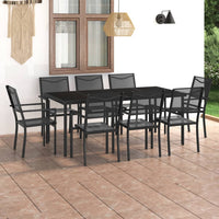 Thumbnail for 9-tlg. Garten-Essgruppe Stahl