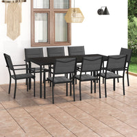 Thumbnail for 9-tlg. Garten-Essgruppe Stahl