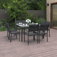 Thumbnail for 9-tlg. Garten-Essgruppe Stahl