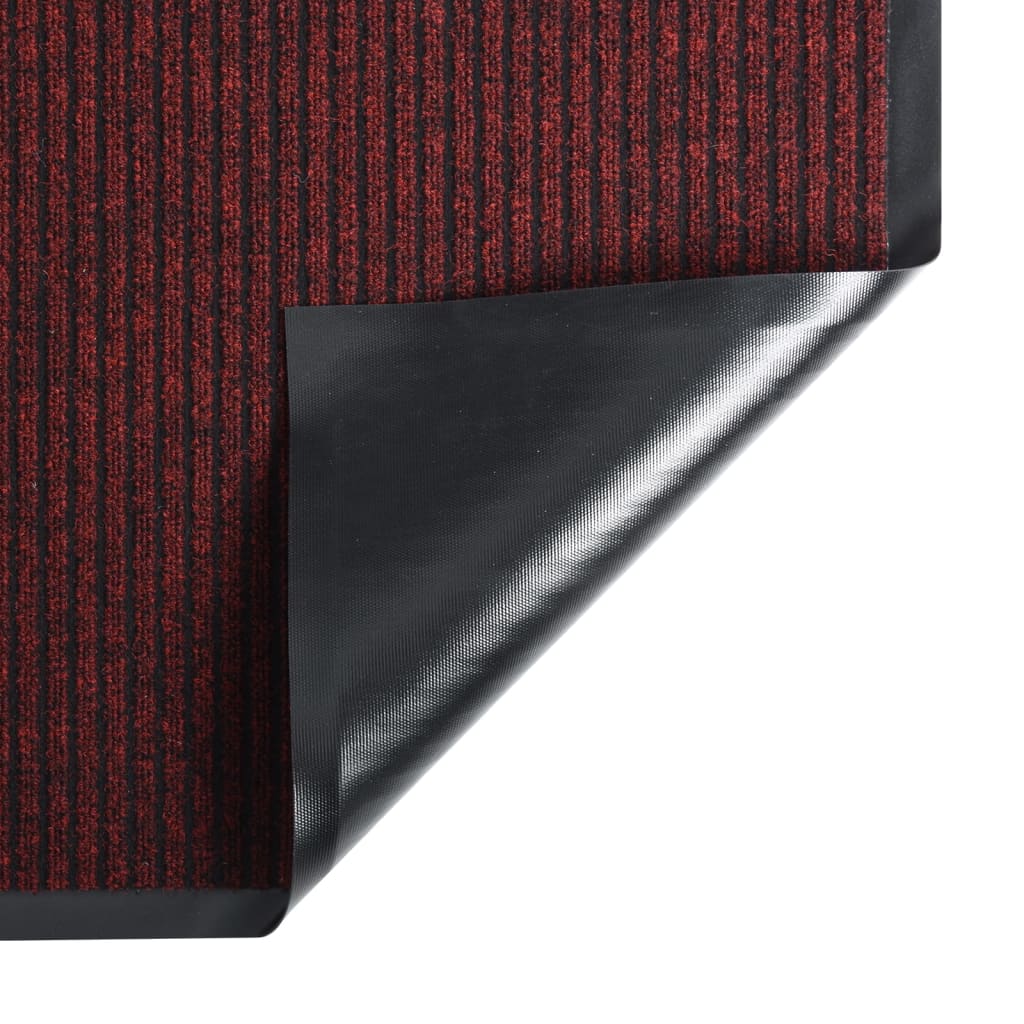 Fußmatte Gestreift Rot 60x80 cm