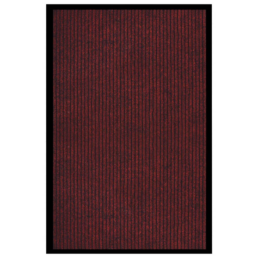 Fußmatte Gestreift Rot 80x120 cm