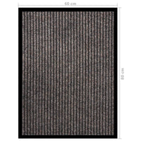 Thumbnail for Fußmatte Gestreift Beige 60x80 cm