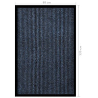 Thumbnail for Fußmatte Gestreift Blau 80x120 cm