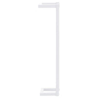Thumbnail for Handtuchständer Weiß 12,5x12,5x60 cm Stahl