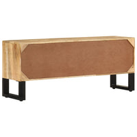 Thumbnail for TV-Schrank 110x30x45 cm Raues Mangoholz