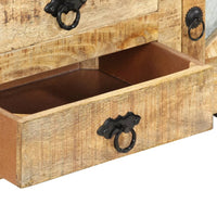 Thumbnail for TV-Schrank 110x30x45 cm Raues Mangoholz