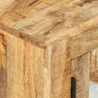 Thumbnail for TV-Schrank 110x30x45 cm Raues Mangoholz