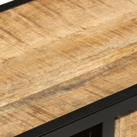 Thumbnail for TV-Schrank 90x30x48 cm Raues Mangoholz