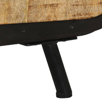 Thumbnail for TV-Schrank 110x30x45 cm Raues Mangoholz