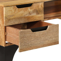 Thumbnail for Schreibtisch 110x50x76 cm Massivholz Mango