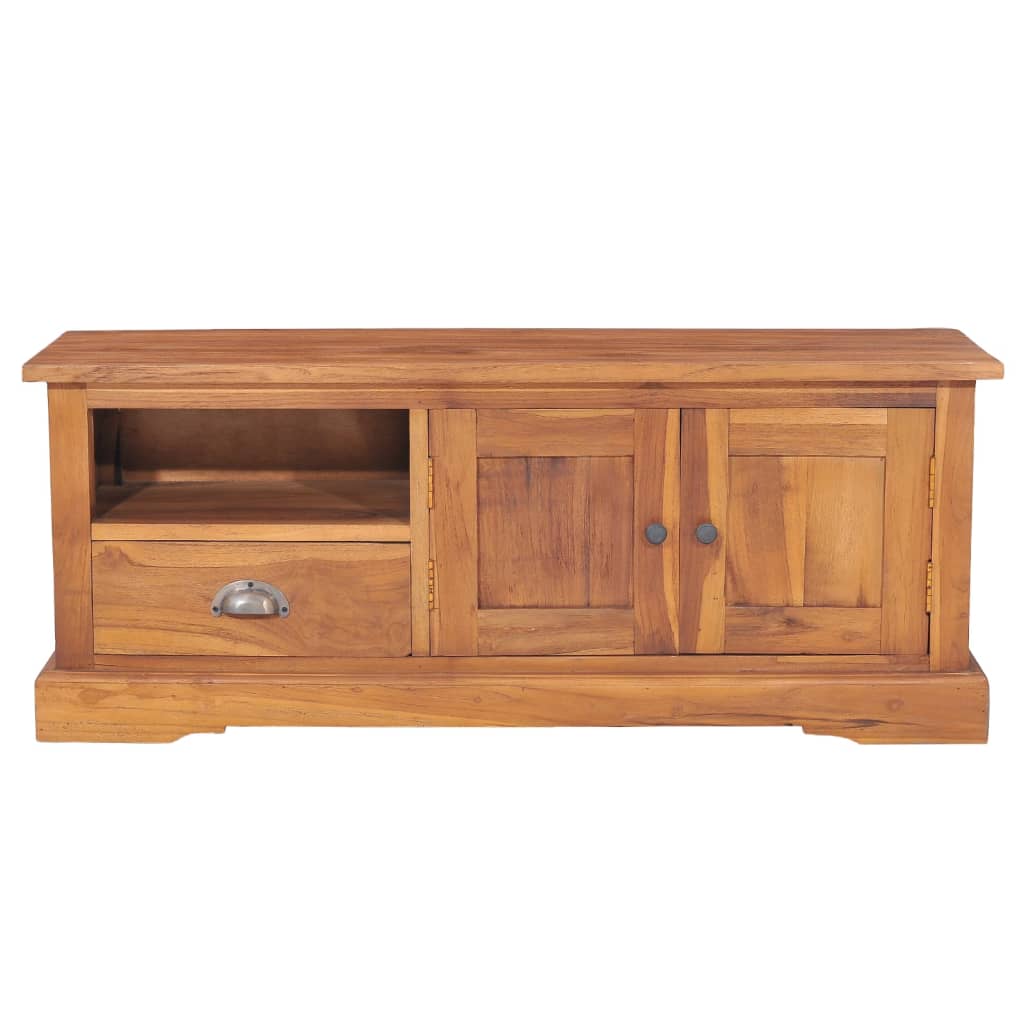 TV-Schrank 100x30x40 cm Teak Massivholz