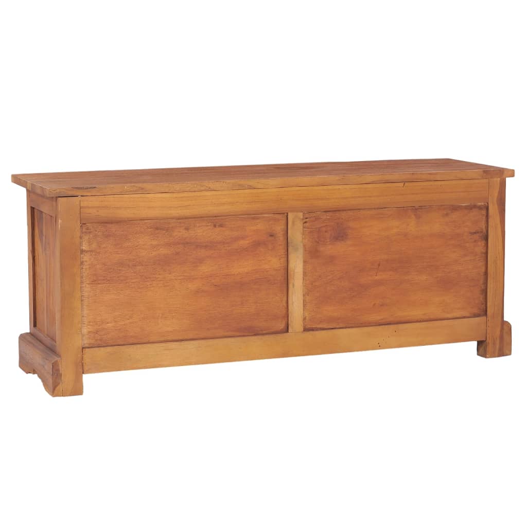 TV-Schrank 100x30x40 cm Teak Massivholz